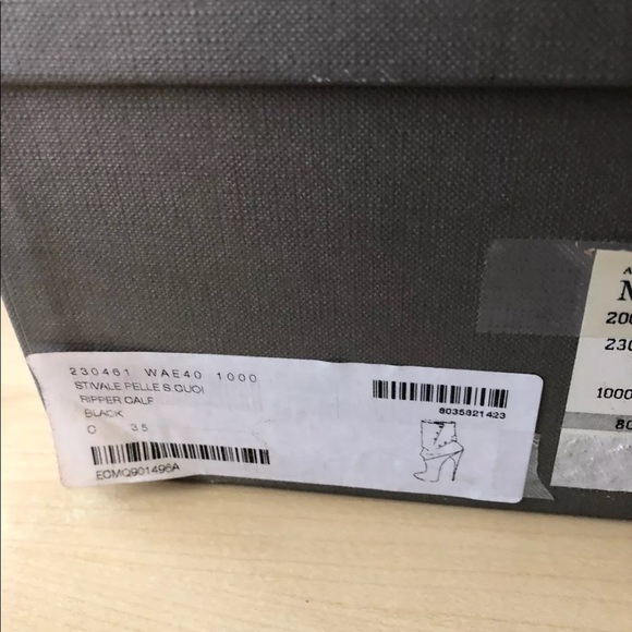 ❌SOLD❌ Alexander McQueen Leather Snap Boots - Picture 5 of 8